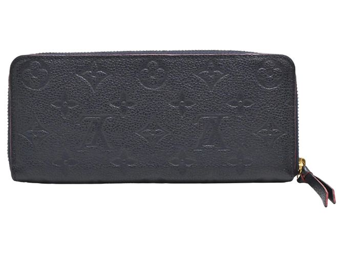 Louis Vuitton Portefeuille Clemence Long Wallet Red