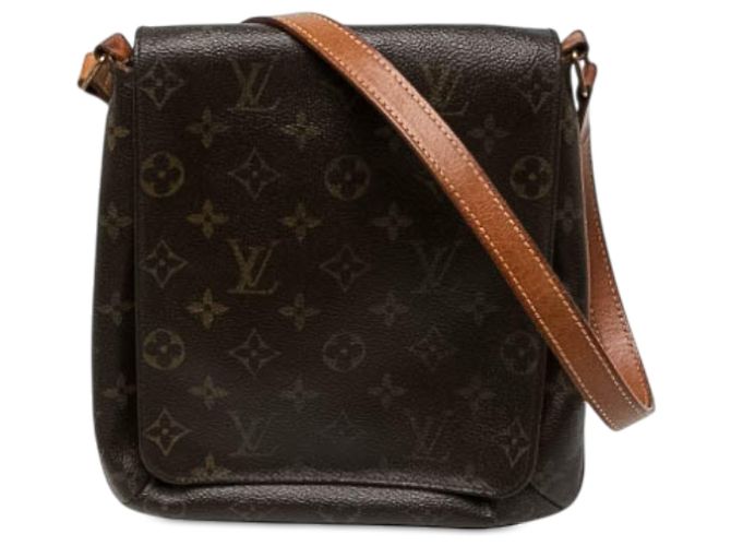 Louis Vuitton Brown Monogram Musette Salsa PM Long Strap Marron