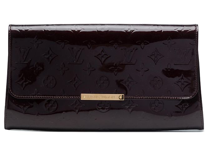 Louis Vuitton Purple Monogram Vernis Robertson