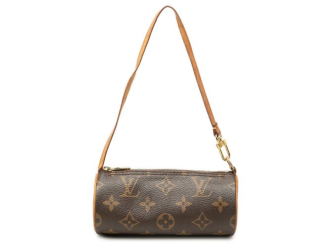 Louis Vuitton Brown Monogram Papillon Pochette Marrom