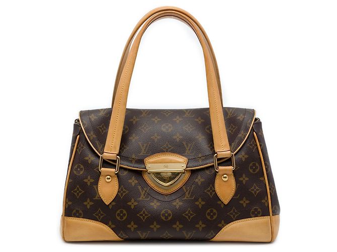 Louis Vuitton Brown Monogram Beverly GM Marrom