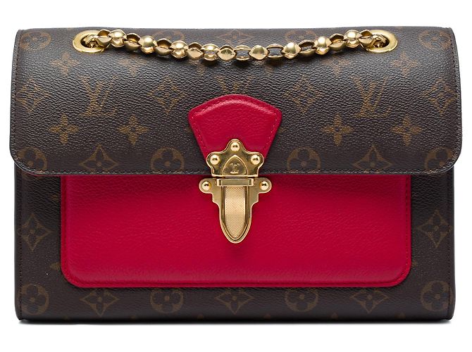 Louis Vuitton Brown Monogram Victoire Marrom