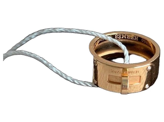 Hermès Bague Hermes Doré