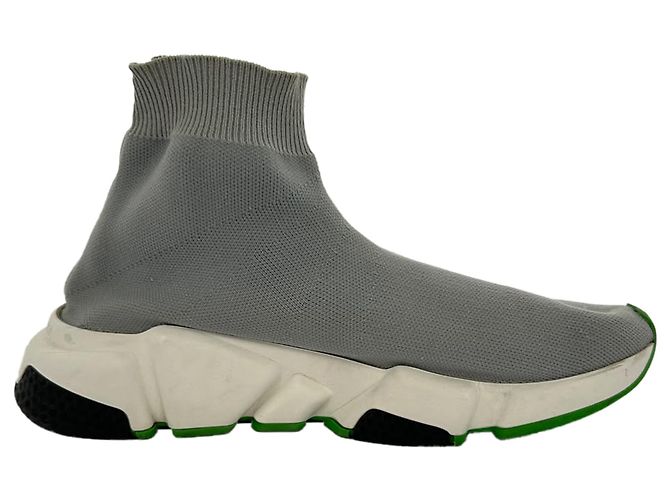 Balenciaga Speed Trainer aus grauem Nylon