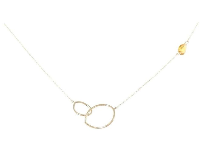 Autre Marque Lilas Citrine Halskette Golden