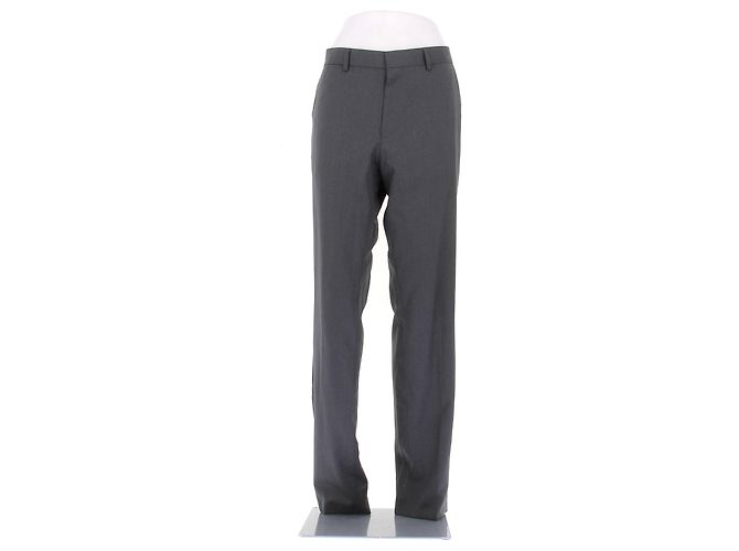 Autre Marque BOSS Hose aus Wolle Grau 48 IT