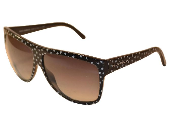 Gafas de sol Dolce & Gabbana DG4125 estrellas negras Negro Blanco