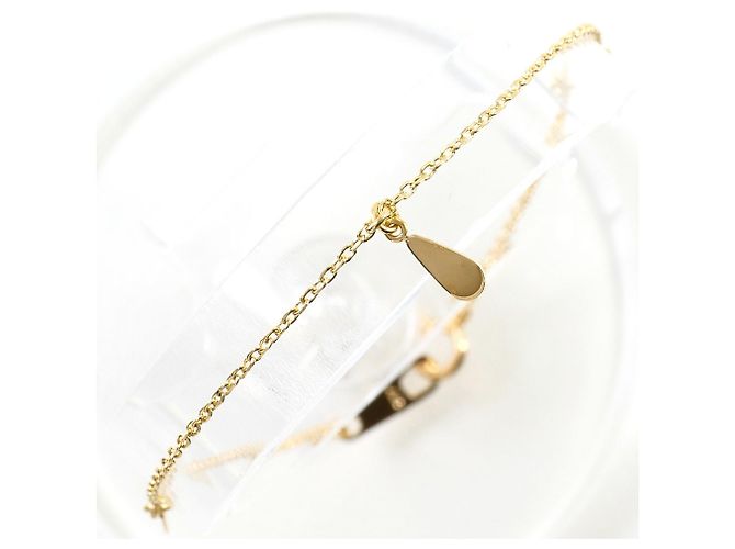 Autre Marque Pulsera de dijes en oro amarillo de 18K Dorado