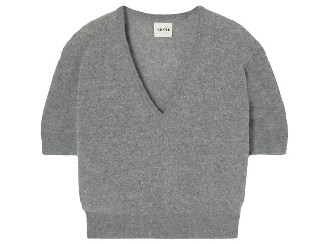 Khaite Cardigan Hellgrün