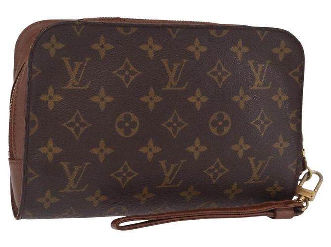 LOUIS VUITTON Monogram Orsay Clutch Bag M51790 LV Auth 207596 Monograma