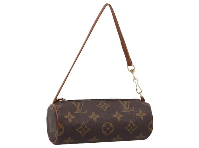LOUIS VUITTON Monogram Papillon Pouch Pouch LV Auth ka6467 Monograma