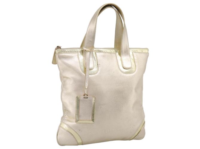 Sac à main LOEWE en cuir doré authentique ka6452A
