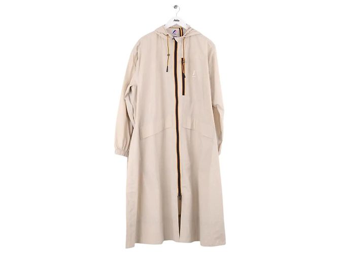 Cappotto beige K-Way x Soeur