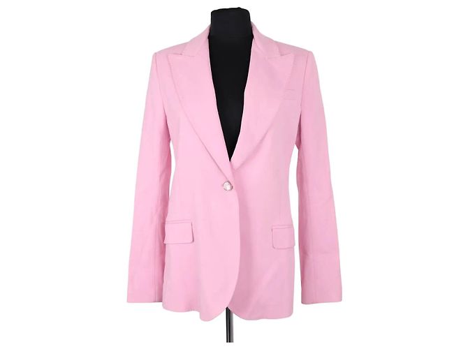 Temperley London Pink Wool Jacket