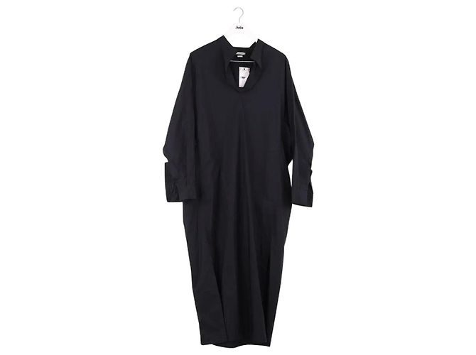 Laurence Bras Schwarzes Baumwollkleid