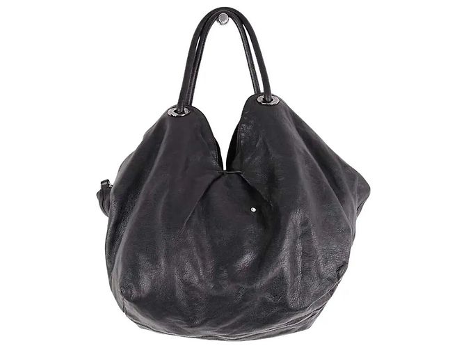 Borsa a tracolla Sonia Rykiel in pelle nera Nero