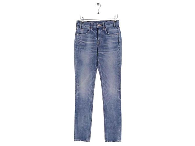 Céline Slim Jeans Blau