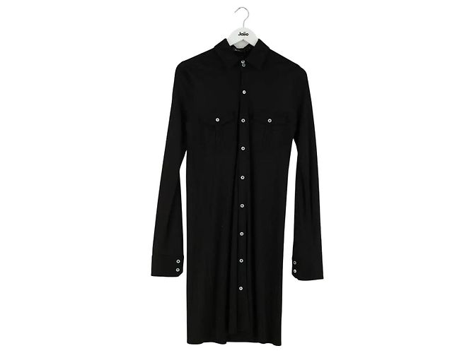 Balenciaga Kleid aus schwarzer Seide