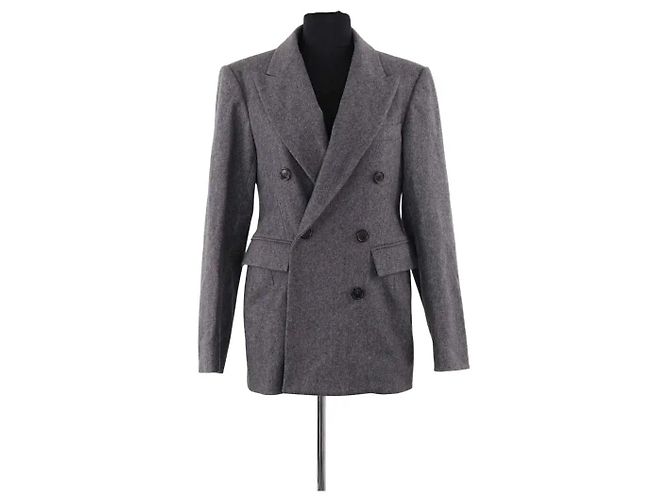 Isabel Marant Blazer aus Wolle Anthrazit Anthrazitgrau