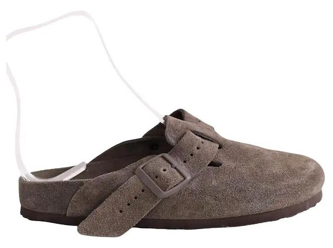 Birkenstock x Rick Owens Boston Clogs anthracite Anthrazitgrau