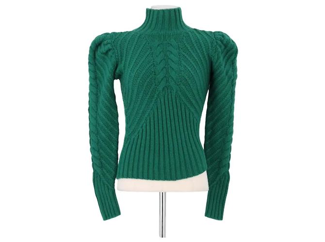 Zimmermann Green cashmere sweater