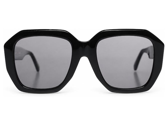 Céline Celine, Óculos de sol quadrados oversized em preto