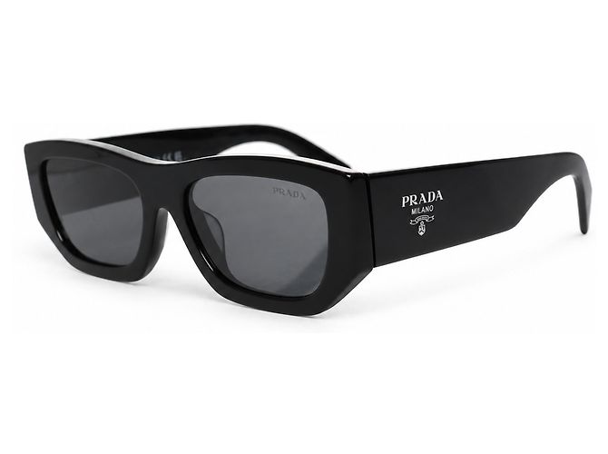 Prada, PR A01F sunglasses in black