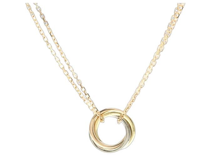 Collier Cartier Sweet Trinity Doré