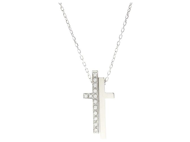 Collana Gucci Separate Diamond Argento