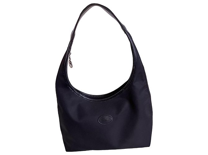 Longchamp Le Pliage Nylon Handtasche - Schwarz
