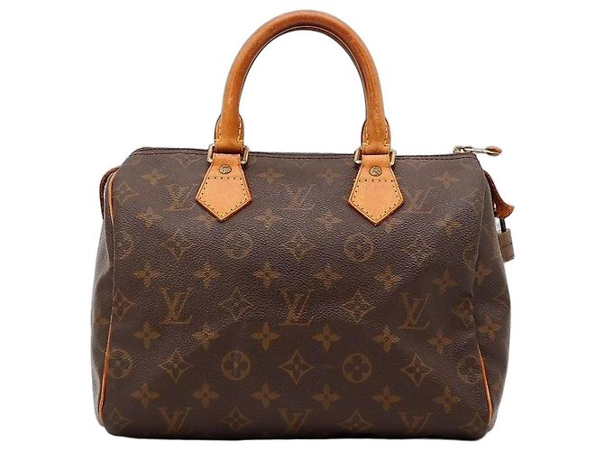 Sac à main Louis Vuitton Speedy 30 Monogram Canvas Marron Monogramme
