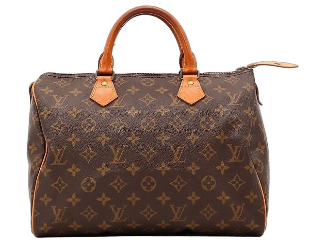 Sac à main Louis Vuitton Speedy 30 Monogram Canvas Marron Monogramme