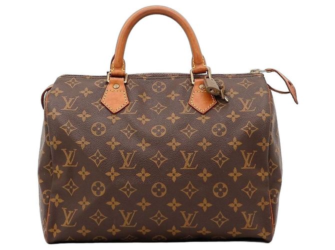 Sac à main Louis Vuitton Speedy 30 Monogram Canvas Marron