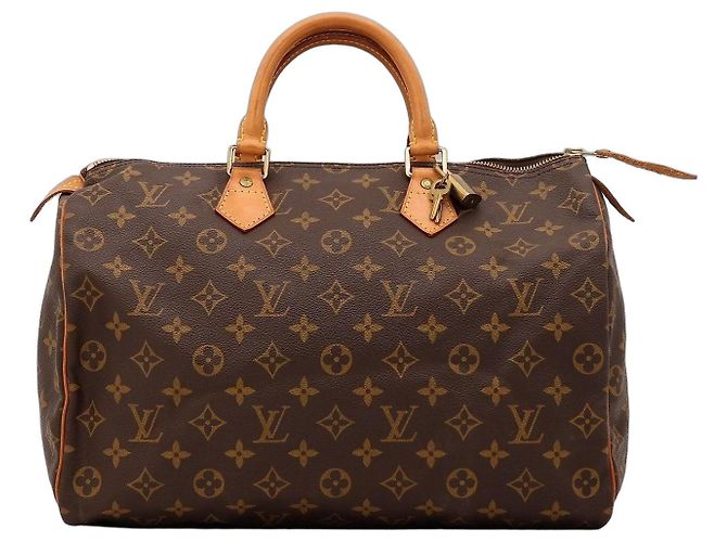 Bolsa Louis Vuitton Speedy 30 Monogram Canvas Marrom Monograma