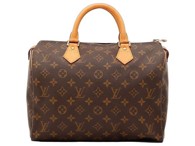 Bolsa Louis Vuitton Speedy 30 Monogram Canvas Marrom Monograma