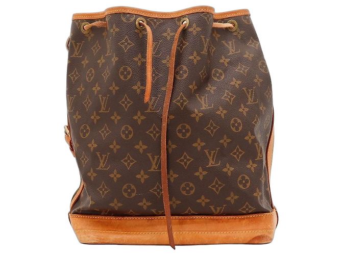 Borsa a secchiello Louis Vuitton Monogram Noe Marrone
