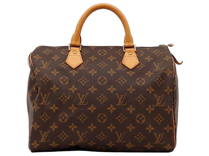 Sac à main Louis Vuitton Speedy 30 Monogram Canvas Marron Monogramme