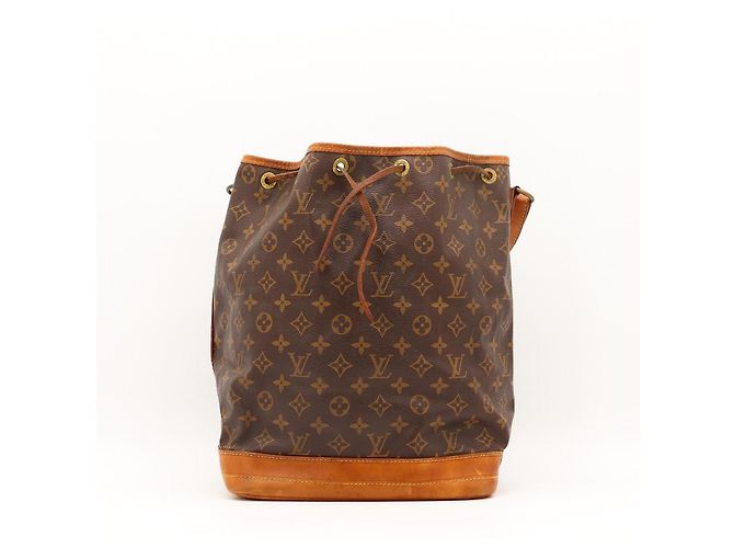 Louis Vuitton Monogram Noe Beuteltasche Braun Monogramm