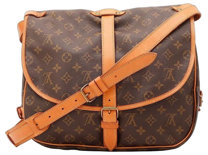 Bolsa Louis Vuitton Monogram Canvas Souveraine Marrom Monograma