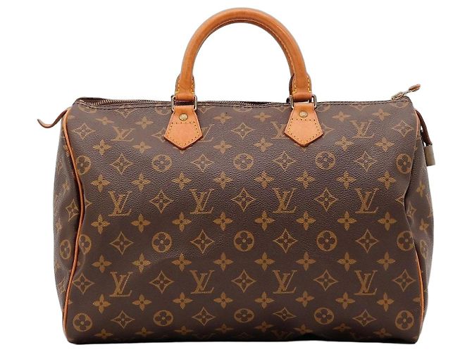 Sac à main Louis Vuitton Speedy 30 Monogram Canvas Marron Monogramme