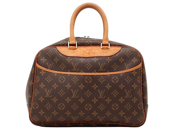 Louis Vuitton Monogram Canvas Keepall 50 Braun Monogramm