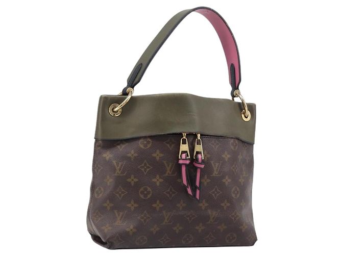 LOUIS VUITTON Bolsa de Ombro Monogram Tuile Reevess M43159 LV