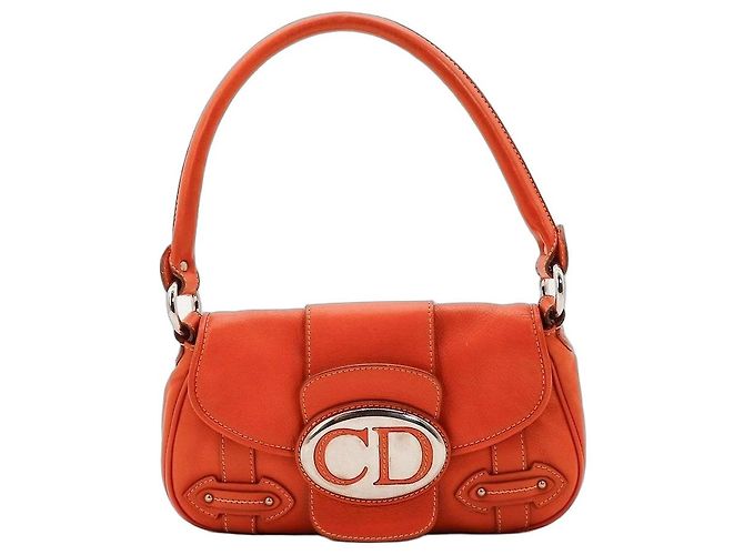 Bolsa de Ombro Christian Dior CD Logo
