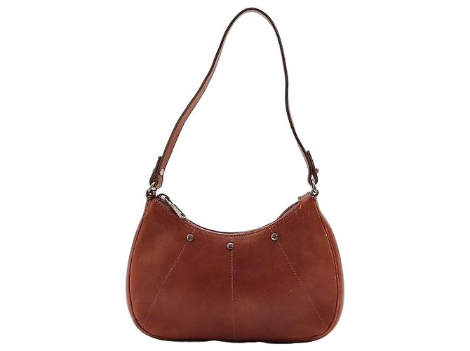 Borsa a tracolla Yves Saint Laurent YSL Monogram Marrone
