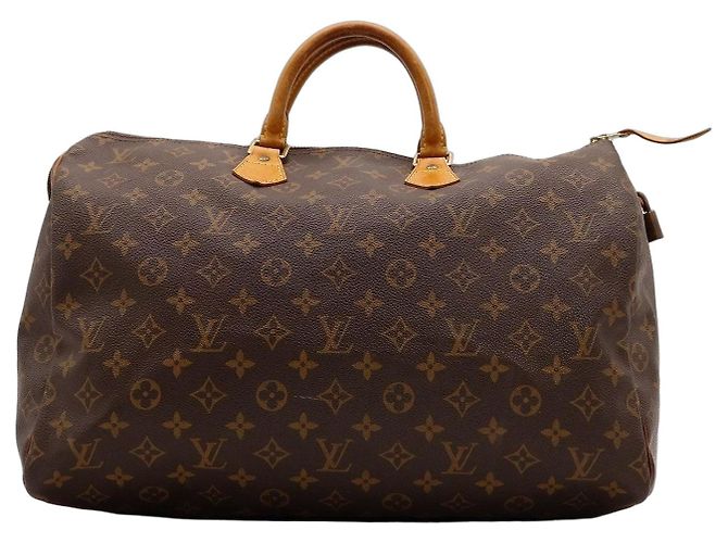 Louis Vuitton Speedy 35 Monogram Canvas Marron Monogramme
