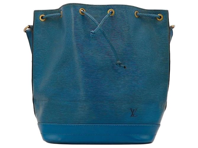 Bolsa de balde Louis Vuitton Epi Noe GM Azul
