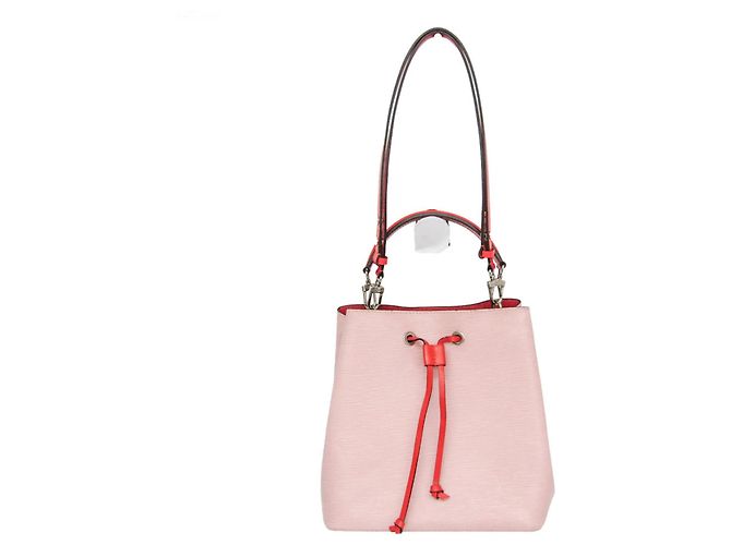 Néonoé Bolsa Louis Vuitton Epi Neonoe Rosa Vermelho