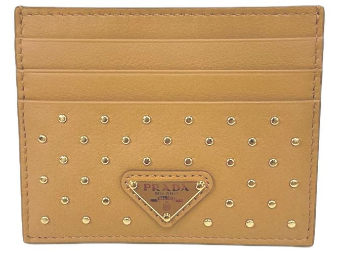 Tarjetero Prada Beige 1MC025