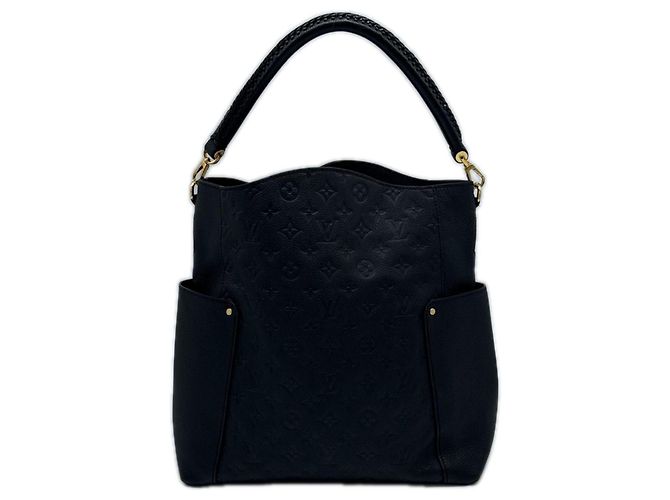 Bolso Louis Vuitton Monogram Empreinte Bagatelle Negro
