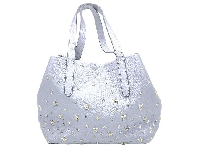 Borsa Jimmy Choo con borchie argentate Argento